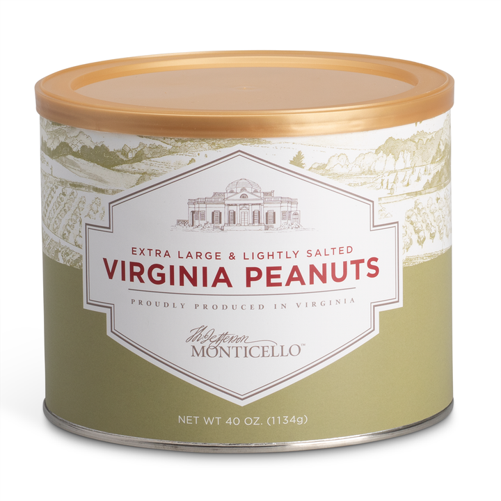 Salted Roasted Virginia Peanuts 40 oz.