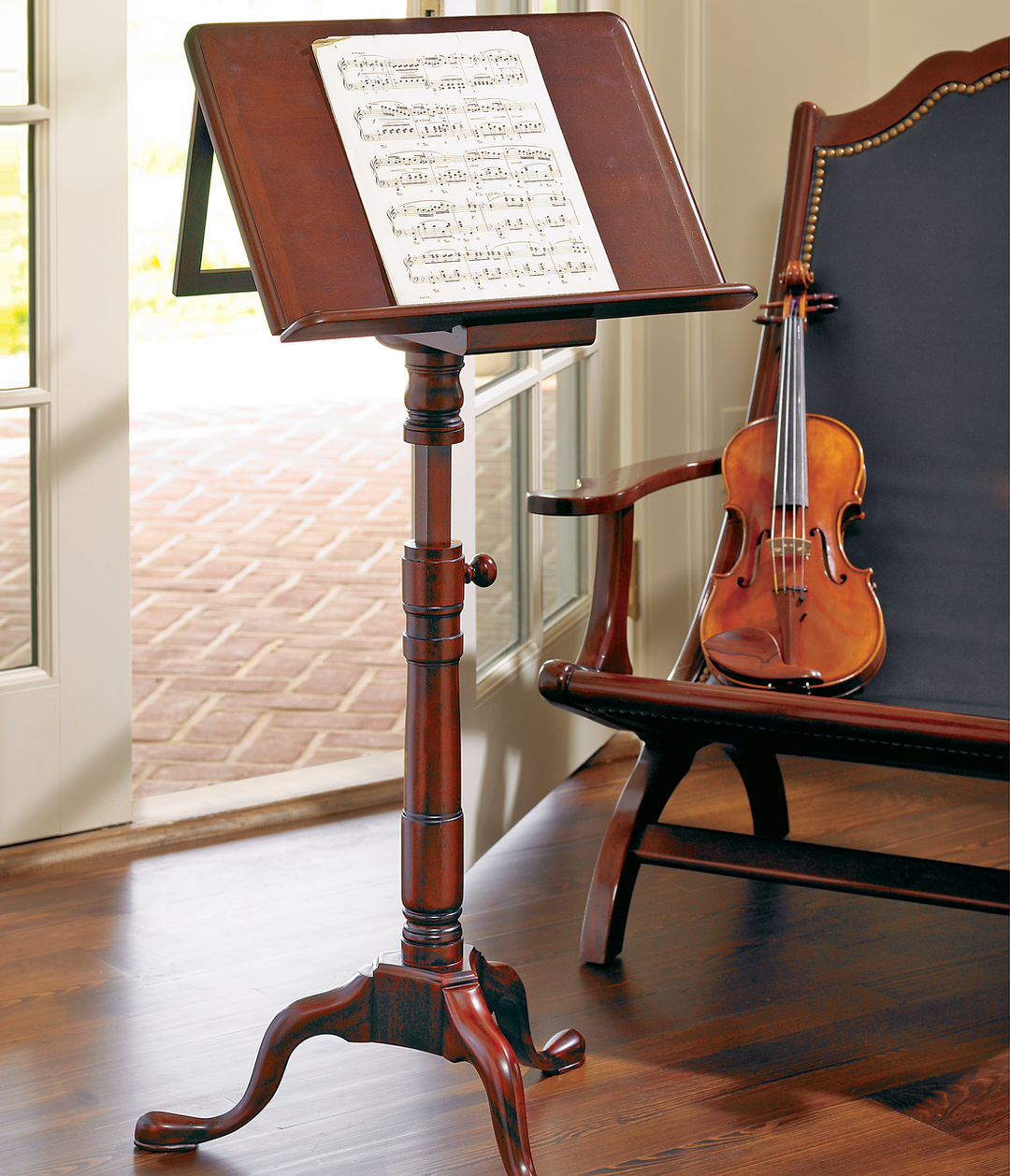 Monticello Wooden Music Stand