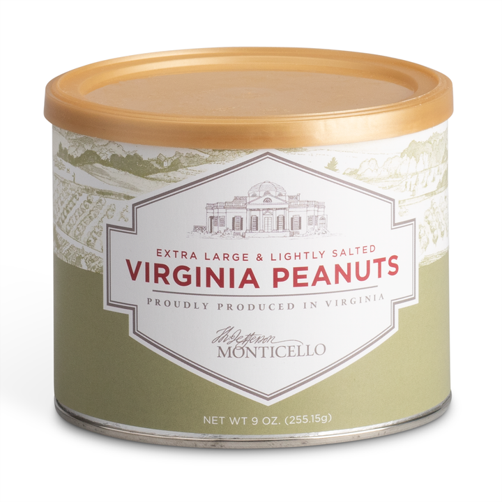 Salted Roasted Virginia Peanuts 9 oz.