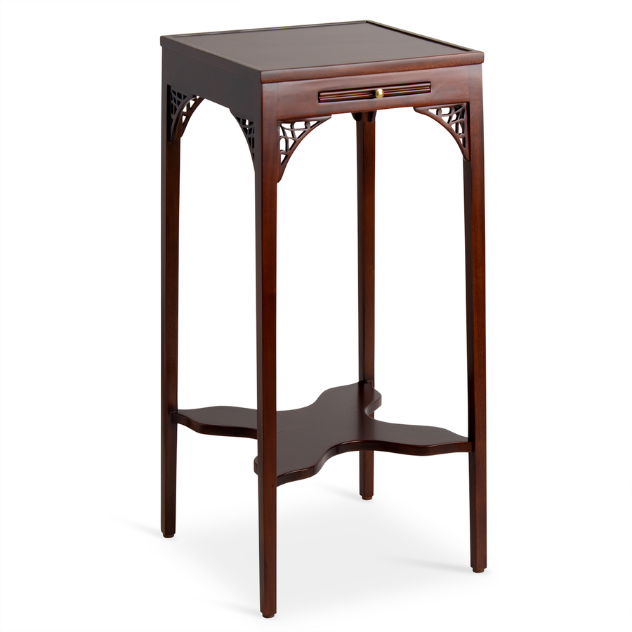 Urn Stand Mahogany Side Table