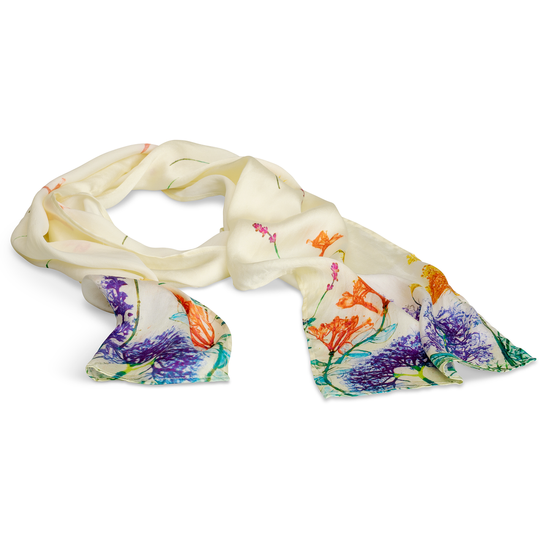 Monticello Fossil Flower Scarf
