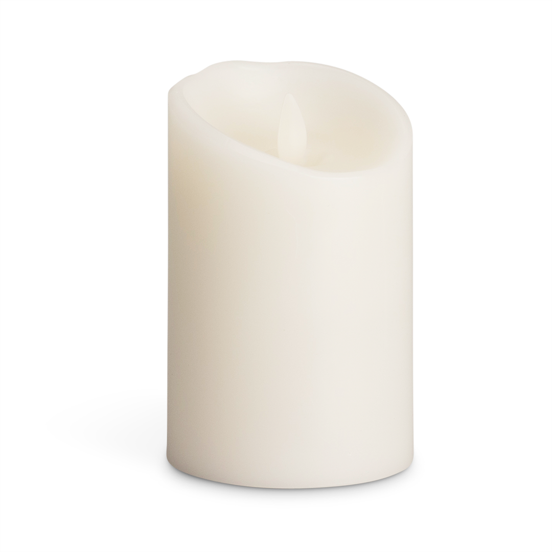 Flameless Pillar Candle 3" x 4"