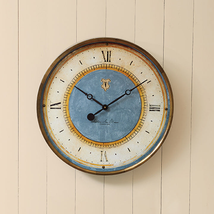 Azure Wall Clock