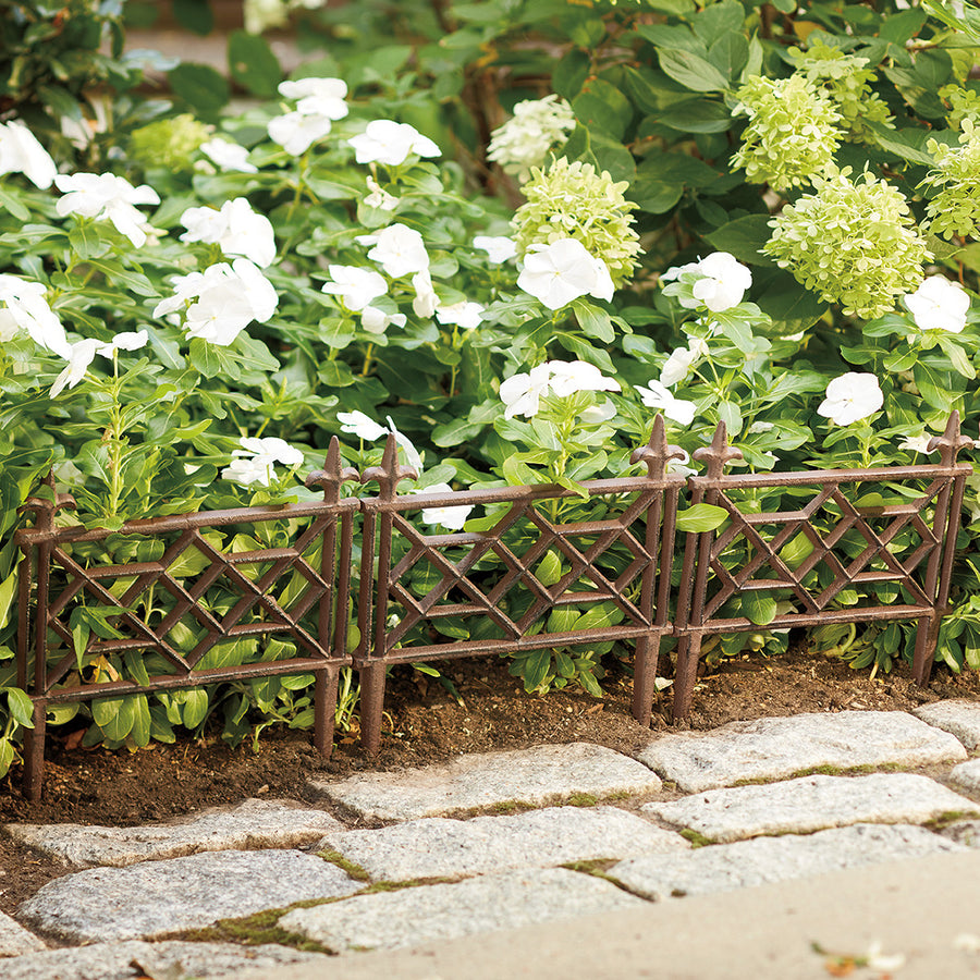 Chippendale Cast Iron Garden Fence