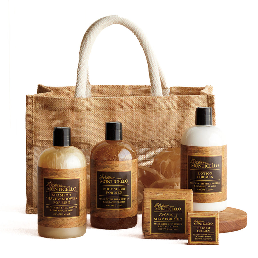 Monticello Men's Body Care Set