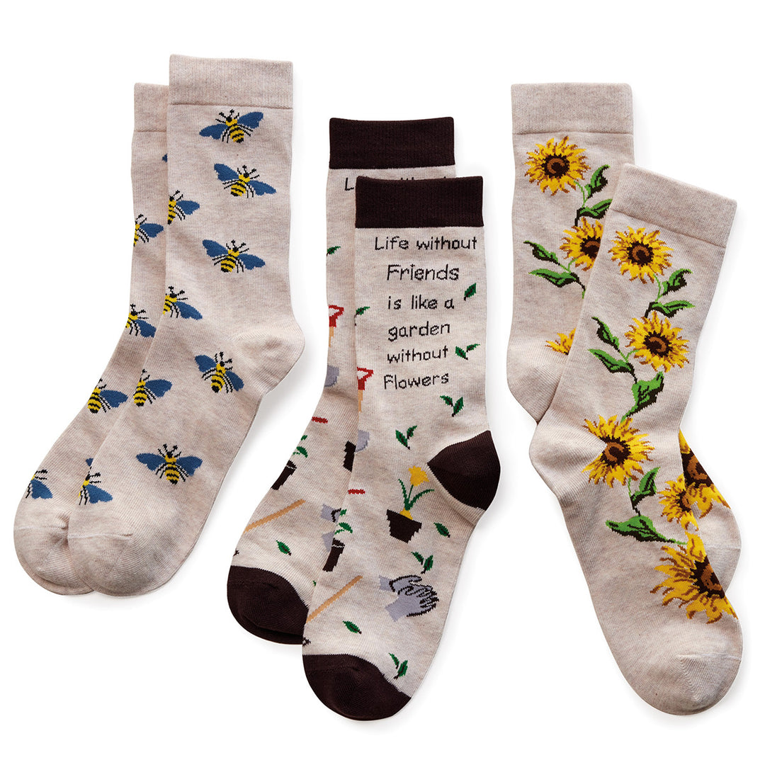 Monticello Garden Socks Set