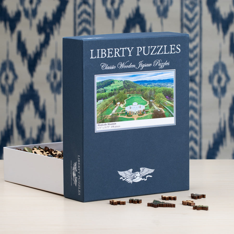 Monticello Mountain Wooden Puzzle