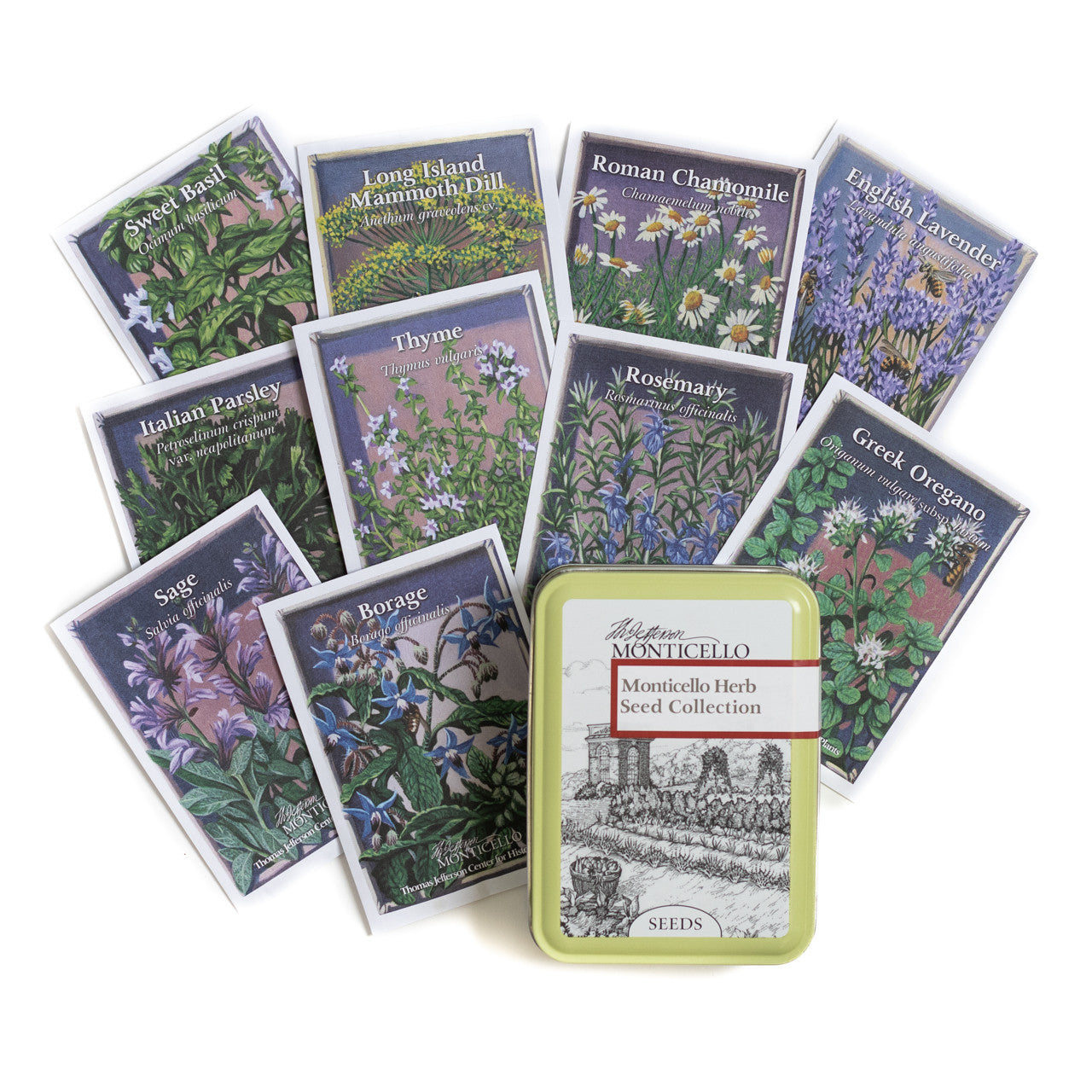 Monticello Herb Seed Collection – Monticello Shop