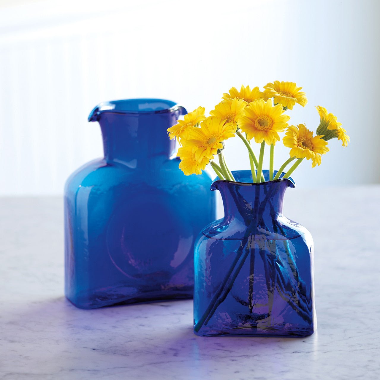 Blenko Cobalt Mini Glass Pitcher – Monticello Shop