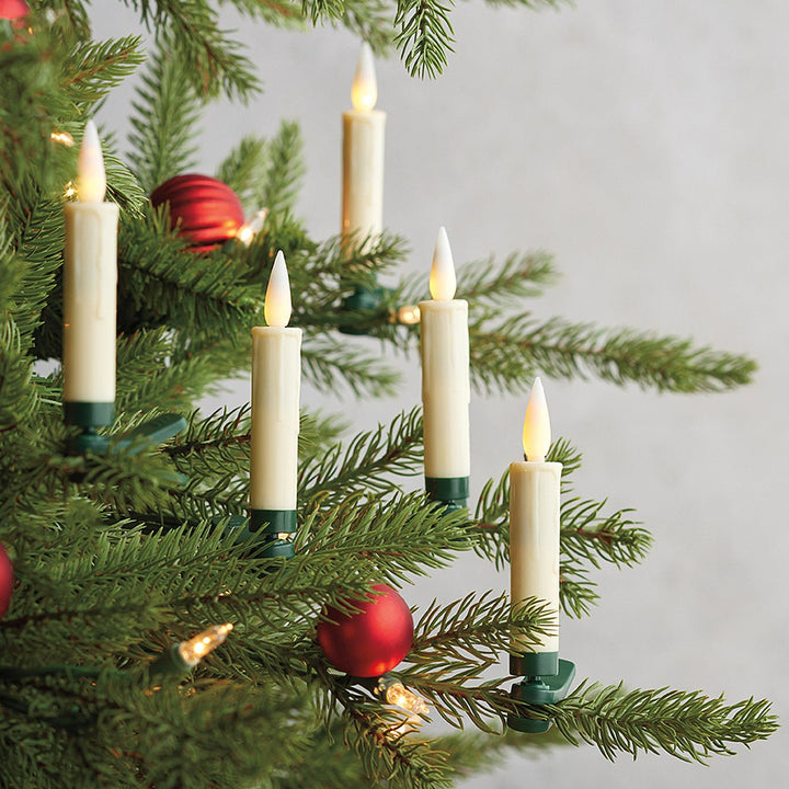 Cordless Clip - On Christmas Tree Candles - Monticello Shop