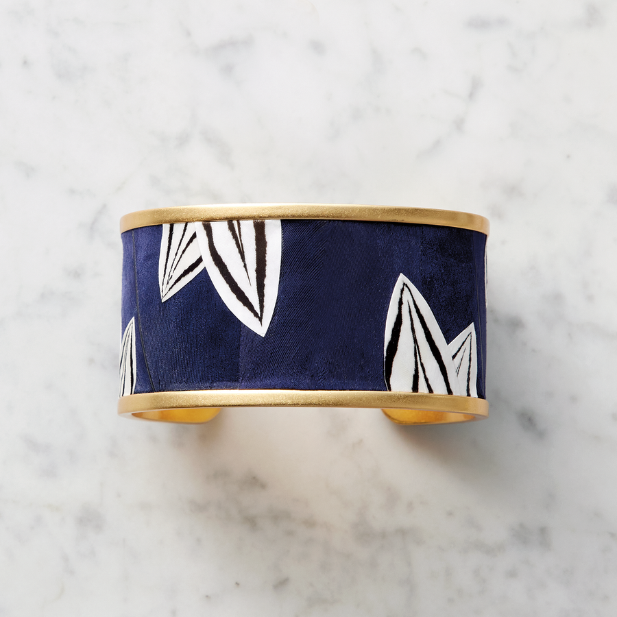 Monticello Feather Cuff Bracelet