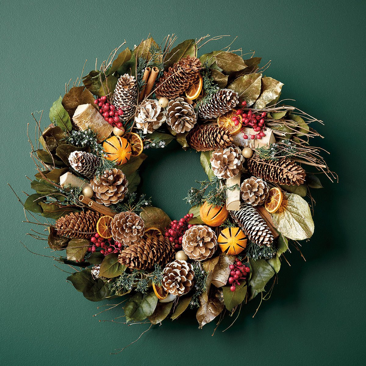 Holiday Scented Botanical Wreath – Monticello Shop