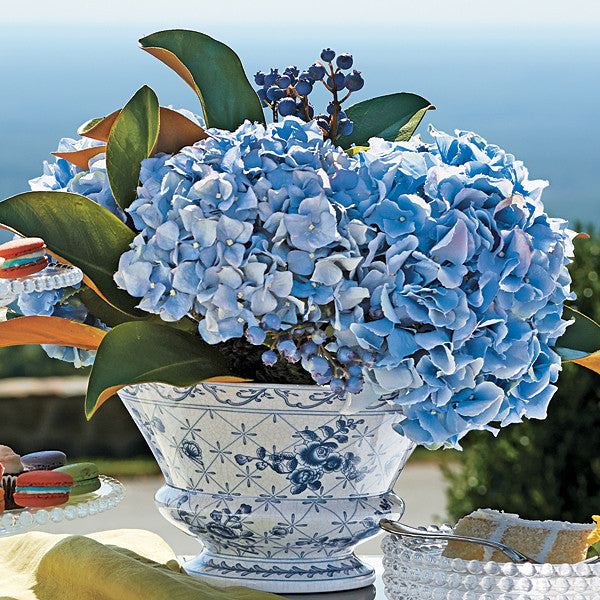 Hydrangea and Blueberry Arrangement