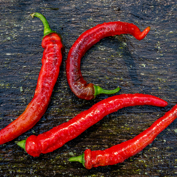 Jimmy Nardello's Sweet Pepper Seeds (Capsicum annuum var. annuum)