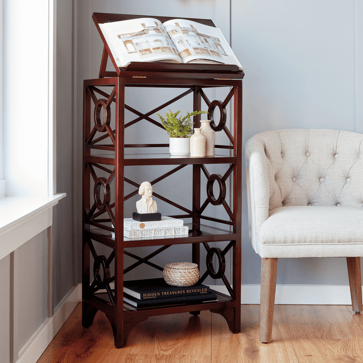 Library Boxe Stands Library Book Stand – Monticello Shop