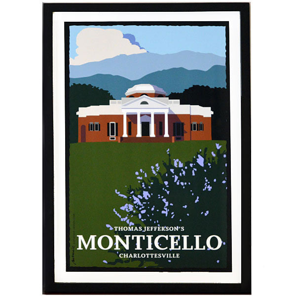 Monticello Framed Art Print