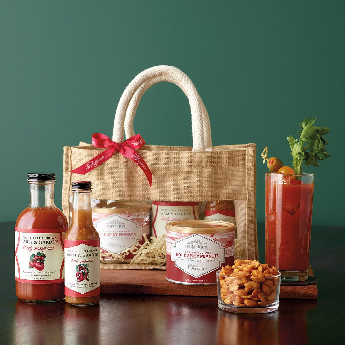 Monticello Hot and Spicy Gift Bag Monticello Shop