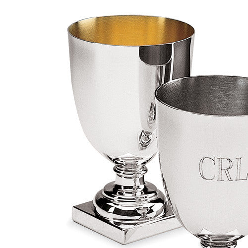Sterling Reproduction Goblet with Gold-washed Interior