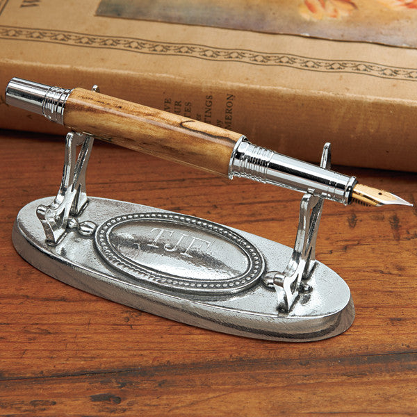 Pewter Personalized Pen Holder