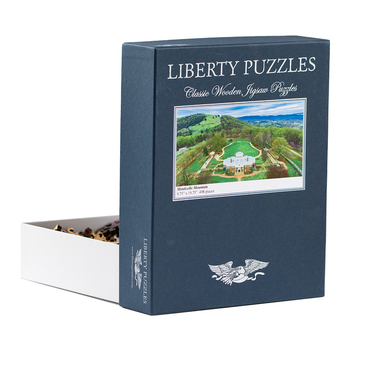 Monticello Mountain Wooden Puzzle