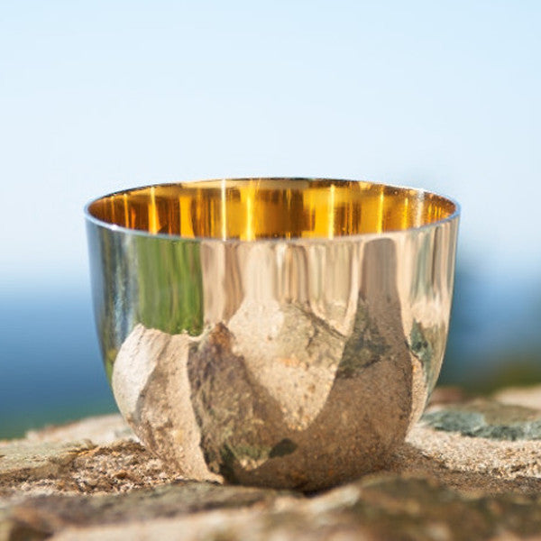 Sterling Silver Cup with Gold-washed Interior
